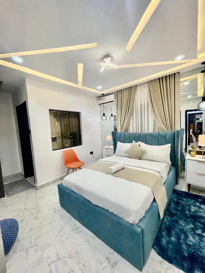 Morak Homes - Smart Luxury 4-Bed With Private Swimming Pool, Ps5, Snooker, Mini Gym In Reserved Secured Estate 阿布贾 外观 照片
