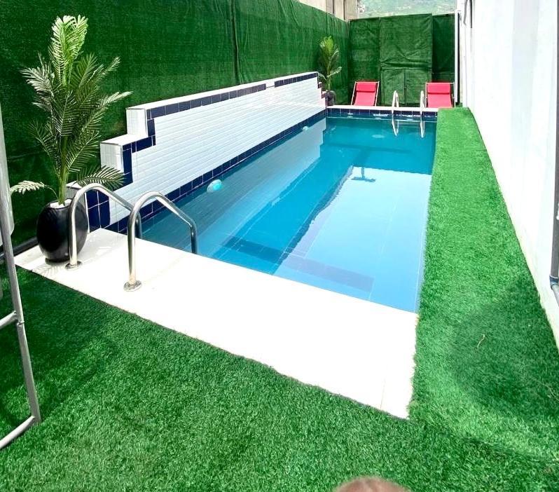 Morak Homes - Smart Luxury 4-Bed With Private Swimming Pool, Ps5, Snooker, Mini Gym In Reserved Secured Estate 阿布贾 外观 照片